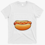 Cool Hotdog Outfit Adult Hotdog Hot Dog Lover T-Shirt - White