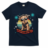 Cute I Am Not A Pitbull Funny Pitbull Dog Owners Gifts T-Shirt - Navy Blue