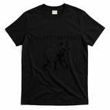 Can I Pet That Dog Funny Bear T-Shirt - Black