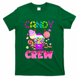 Candy Land Costume Women Candy Crew Sweetie Candy Squad T-Shirt - Green
