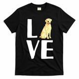 Cool Labrador For Men Women Yellow Lab Dog Lab Retriever T-Shirt - Black