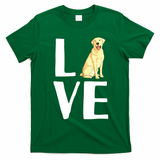 Cool Labrador For Men Women Yellow Lab Dog Lab Retriever T-Shirt - Irish Green