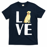 Cool Labrador For Men Women Yellow Lab Dog Lab Retriever T-Shirt - Navy Blue