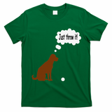 Chocolate Labrador Retriever Funny Lab Dog T-Shirt - Irish Green