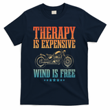 Cool Motorcycle For Women Motorcycle Lovers Bike Rider T-Shirt - Navy