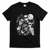 Cool Monsters Movie Vintage Sunglasses Halloween T-Shirt - Black