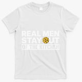 Cool Pickleball For Dad Pickle Ball Sports Team Kitchen T-Shirt - White