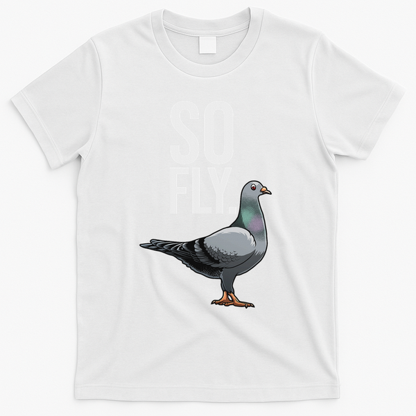 Cool Pigeon For Women Breeder Birdwatching Pigeon Racing T-Shirt - White
