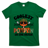 Coolest Pumpkin In The Patch Halloween T-Shirt - Green