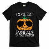 Coolest Pumpkin In The Patch Halloween Costume Gift T-Shirt - Black