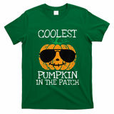 Coolest Pumpkin In The Patch Halloween Costume Gift T-Shirt - Irish Green