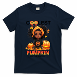 Coolest Pumpkin In The Patch Halloween Ns Gift T-Shirt - Navy