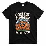 Coolest Pumpkin In The Patch Cute Gift T-Shirt - Black