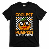 Coolest Pumpkin In The Patch Outfit Halloween T-Shirt - Black
