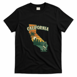 California Retro T-Shirt - Black