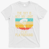 Cool Skydiving Art For Women Skydive Parachute Skydiver T-Shirt - White