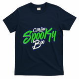 Celina Spooky Boo T-Shirt - Navy Blue