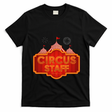 Circus Staff Clown Funny Halloween Costume Women T-Shirt - Black