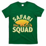 Cool Safari Squad For Women Zoo Animal African Jungle T-Shirt - Green