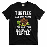 Cool Sea Turtle For Women Tortoise Lover Turtle Animal T-Shirt - Black
