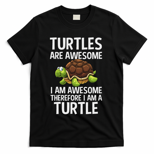 Cool Sea Turtle For Women Tortoise Lover Turtle Animal T-Shirt - Black