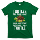 Cool Sea Turtle For Women Tortoise Lover Turtle Animal T-Shirt - Green