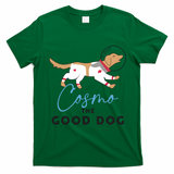 Cosmo The Good Dog Rocket Lylla Floor & Teefs Space Dog T-Shirt - Irish Green