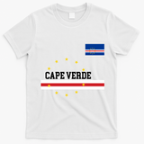 Cape Verde Flag National Pride T-Shirt - White