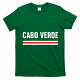 Cabo Verde Flag National Pride T-Shirt - Irish Green