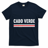 Cabo Verde Flag National Pride T-Shirt - Navy Blue