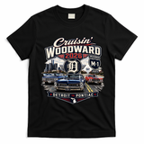 Cruisin' Woodward 2026 D Detroit To Pontiac T-Shirt - Black