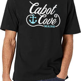Cabot Cove Black T-Shirt - White