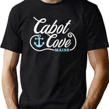 Cabot Cove Black T-Shirt - Green
