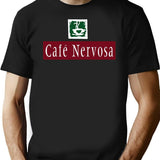 Cafe Nervosa Black T-Shirt - Black