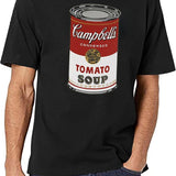 Campbell's Soup Black T-Shirt - White