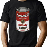 Campbell's Soup Black T-Shirt - Green