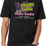 Carlton Banks Dance Studio Black T-Shirt - White