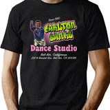 Carlton Banks Dance Studio Black T-Shirt - Green