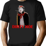 Cat In The Hat Dirty Hoe Black T-Shirt - Black