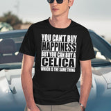 Celica Black T-Shirt - Navy