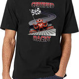Certified Racist (2) Black T-Shirt - White