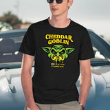 Cheddar Goblin Classic Black T-Shirt - Navy