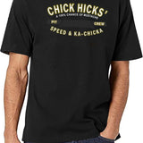 Chick Hicks' Black T-Shirt - White