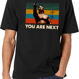 Chong Li You Are Next Vintage Black T-Shirt - White