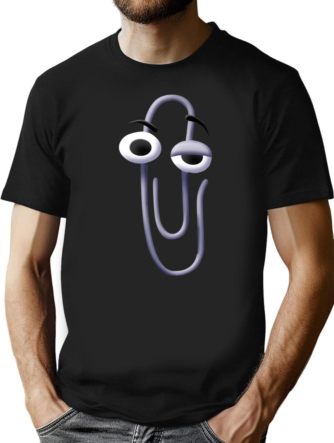Clippy Black T-Shirt - Black