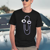 Clippy Black T-Shirt - Navy