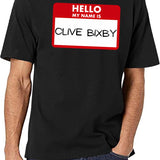 Clive Bixby Black T-Shirt - White