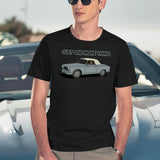 Columbo Driving - Just One More Thing Black T-Shirt - Navy