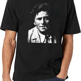 Columbo Portrait Essential Black T-Shirt - White