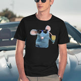 Cool Tutter The Mouse Black T-Shirt - Navy